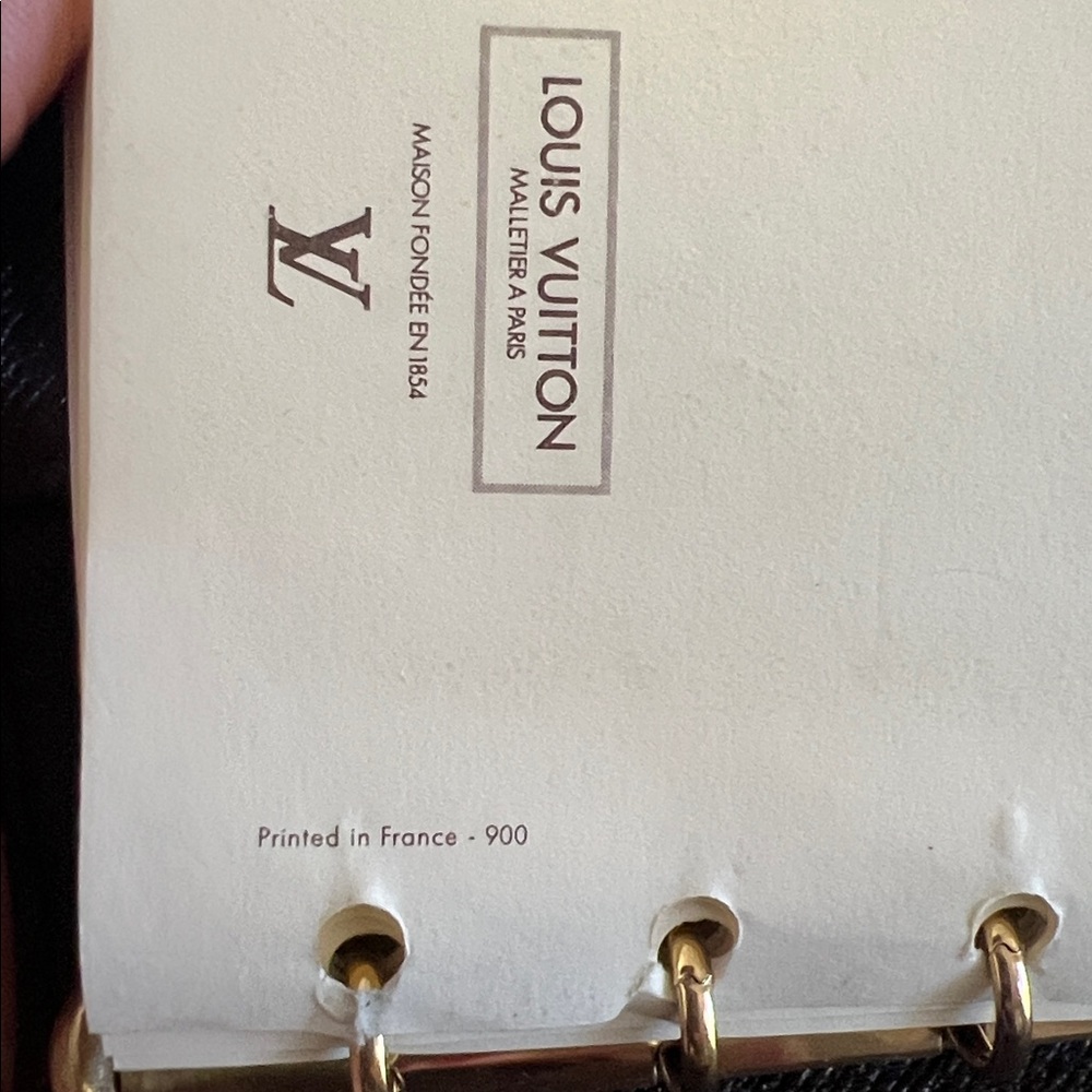 Agenda wallet Louis Vuitton damier ebene - Picture 10 of 11
